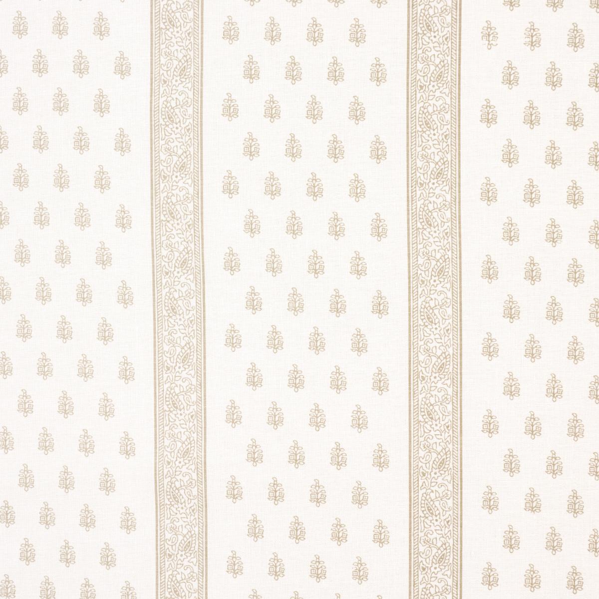 Katsura Stripe - Sand Fabrics | Schumacher
