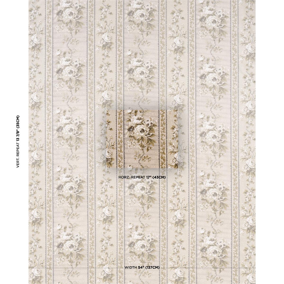 Elizabeth Chintz - Neutral Fabrics | Schumacher