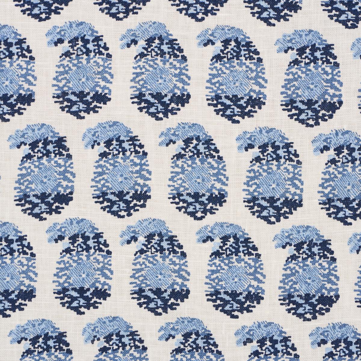 Terry - Blue & Navy Fabrics | Schumacher