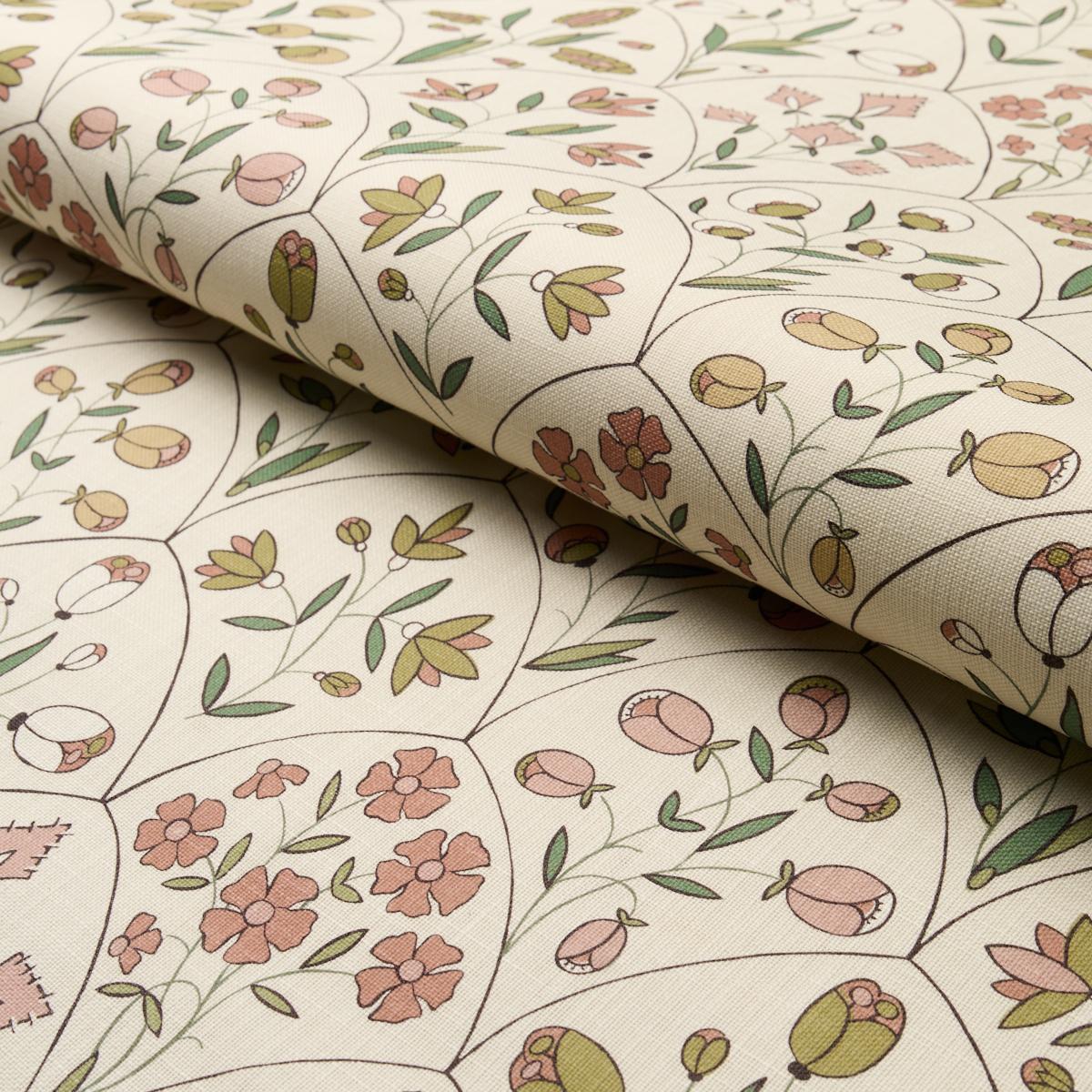 Frances Floral Indoor/Outdoor - Petal Fabrics | Schumacher