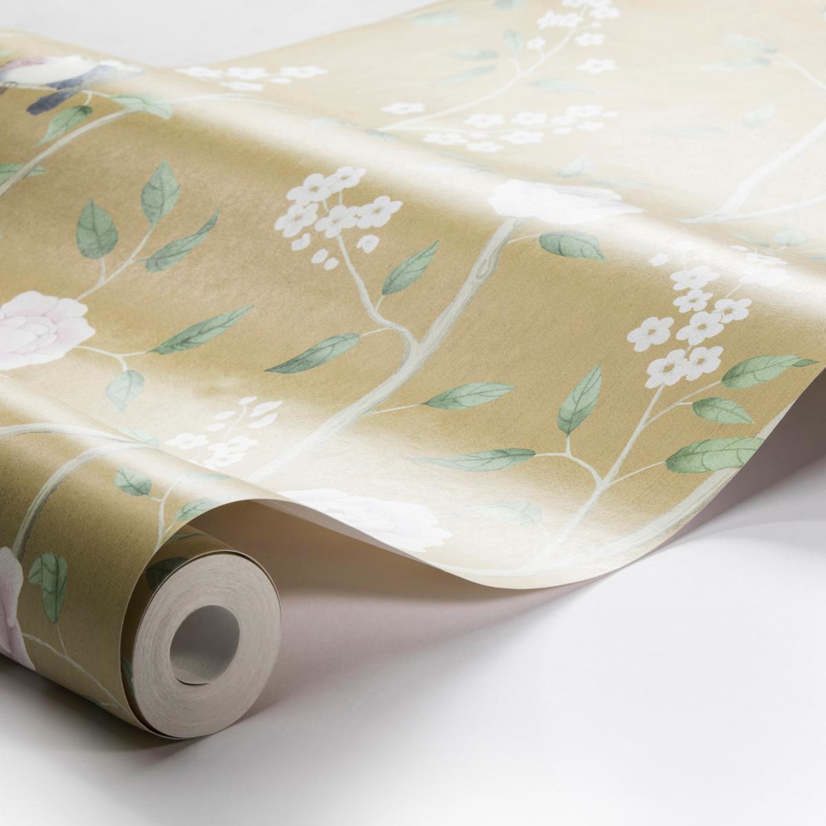 Paradise Birds - Gold Wallpapers | Schumacher