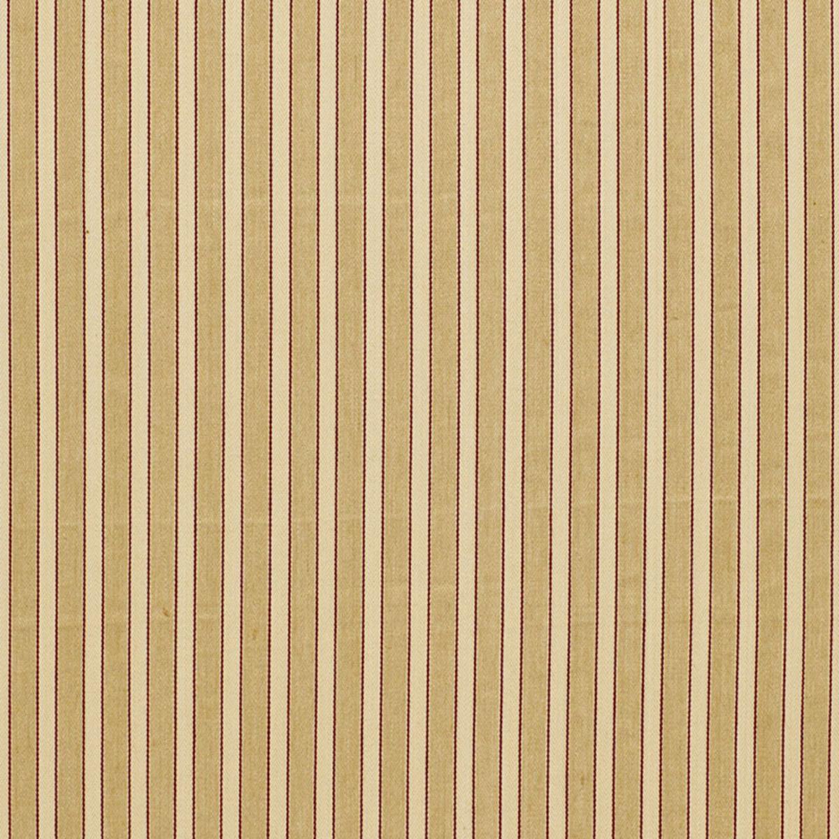 ki-no Kn One off Shade＆Kn Stripe Amber Antique Ticking Stripe - Sandalwood Fabrics | Schumacher