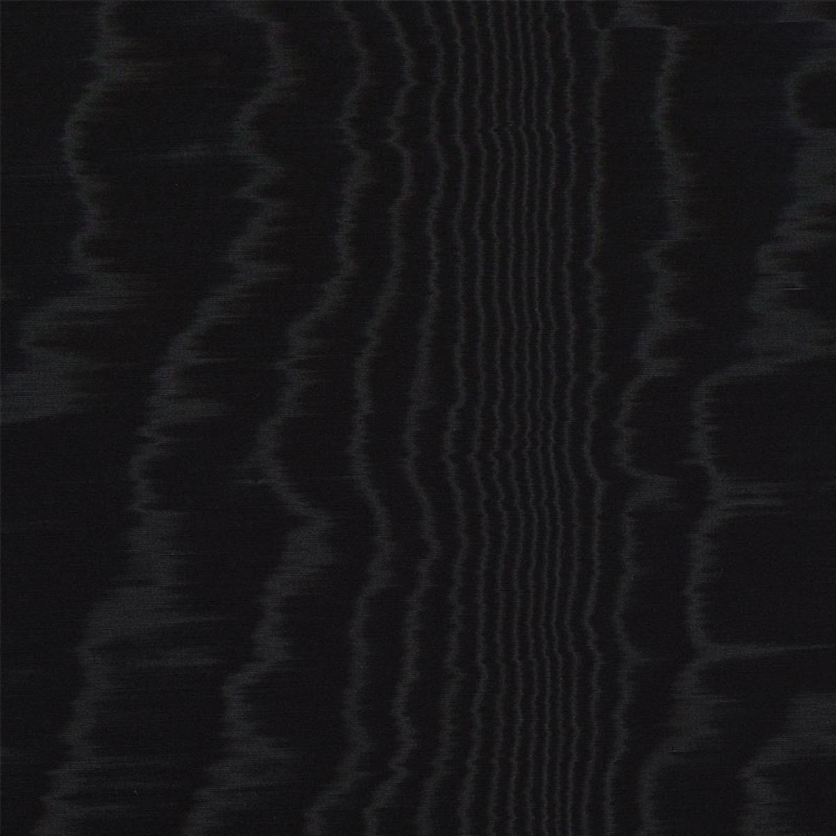 Moiré Wallcovering - Noir Wallpapers | Schumacher