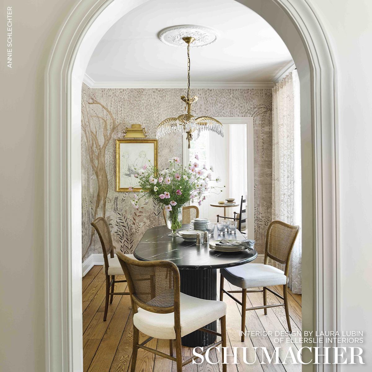 Bisou Panel Set - Tin Wallpapers | Schumacher