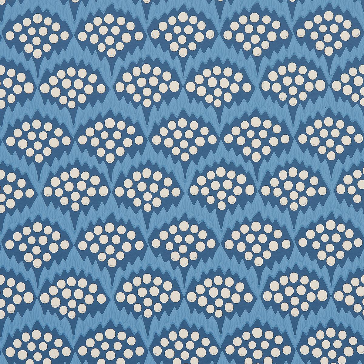 Pollen - French Blue Wallpapers | Schumacher