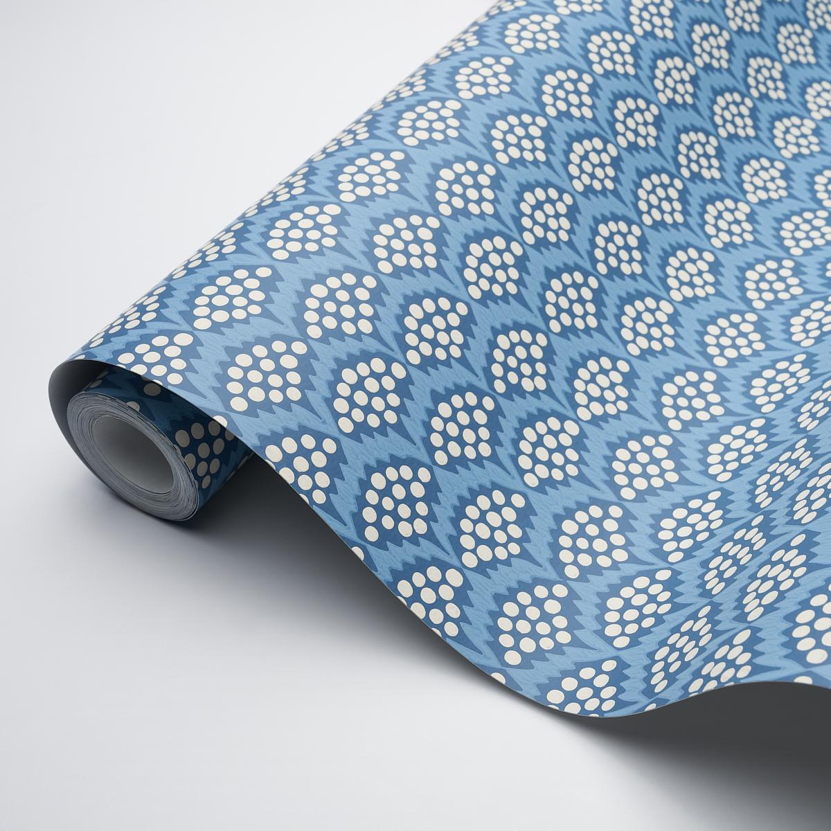 Pollen - French Blue Wallpapers | Schumacher
