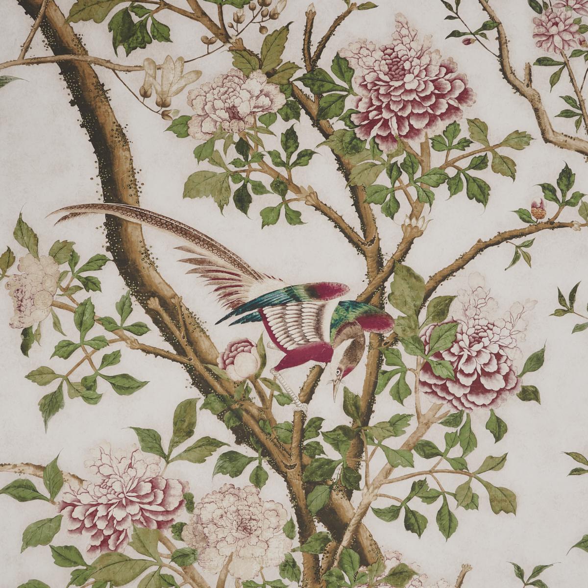 Les Oiseaux Panel Set - Ivory Wallpapers | Schumacher