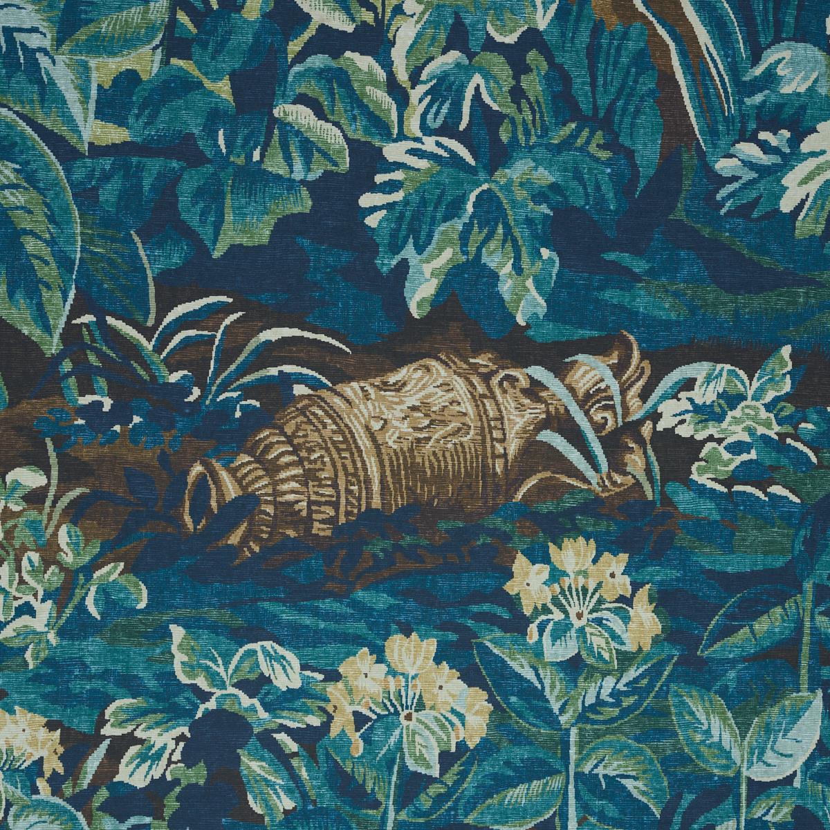 La Forêt 3 Panel Set - Autumn Green Forest Wallpapers | Schumacher