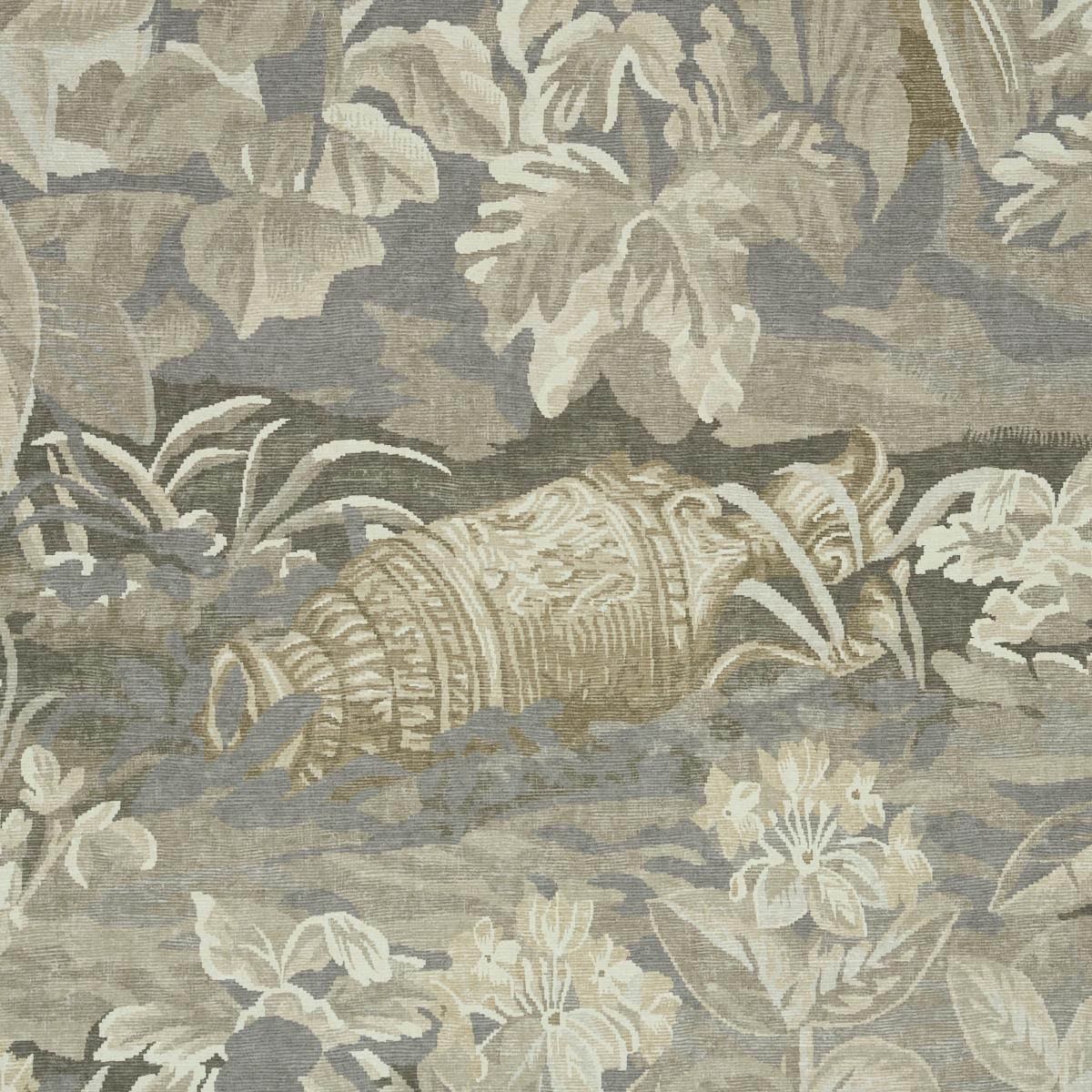 La Forêt 3 Panel Set - Oyster Forest Wallpapers | Schumacher