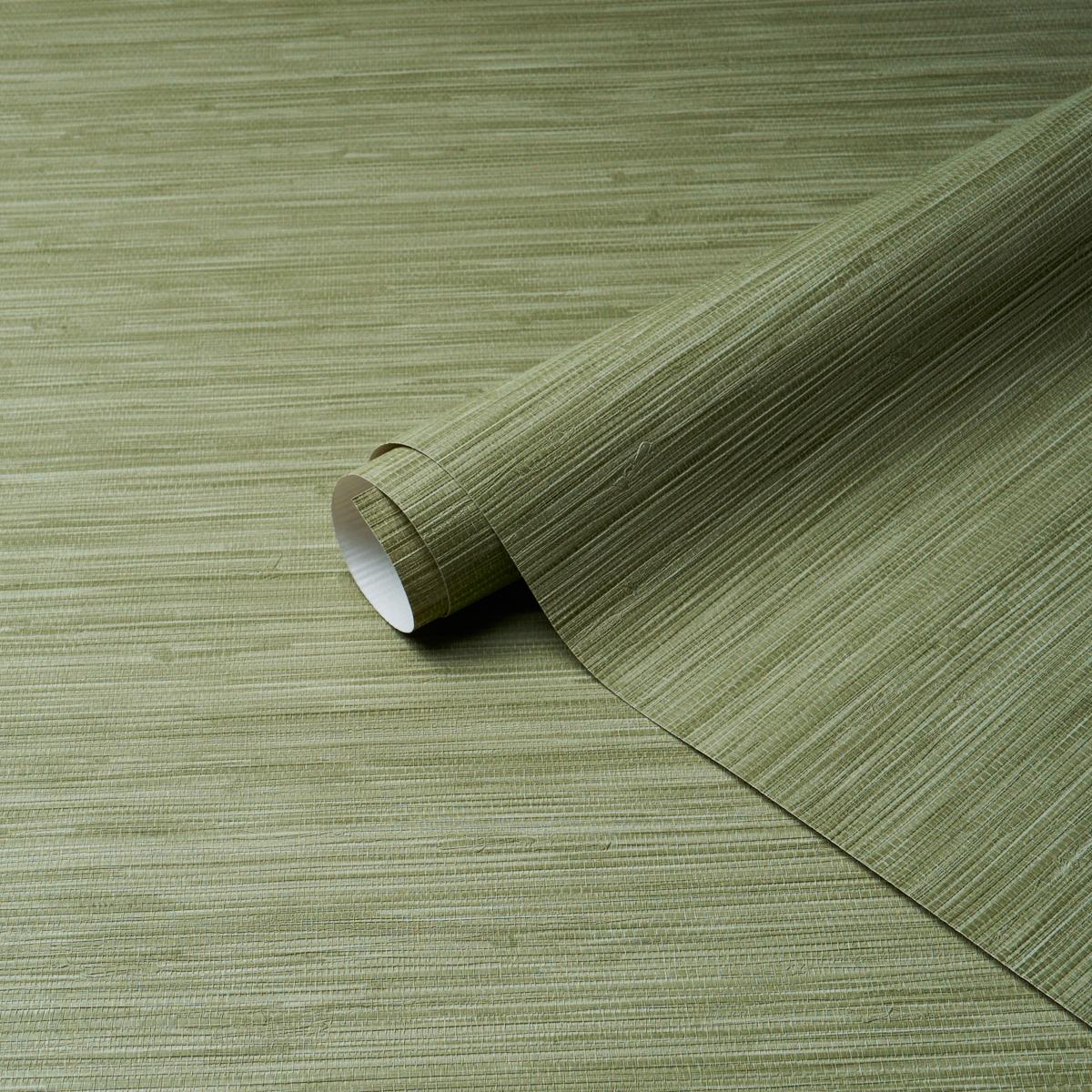 Horizon Grasscloth Vinyl - Leaf Wallpapers | Schumacher