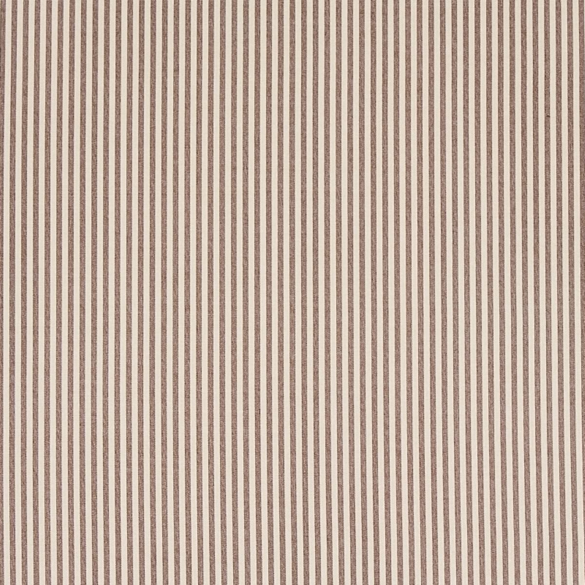 Charee Silk Stripe - Brown Fabrics | Schumacher