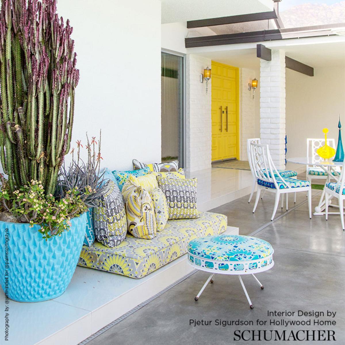 Zig Zag Weave Indoor/Outdoor - Laguna Fabrics | Schumacher