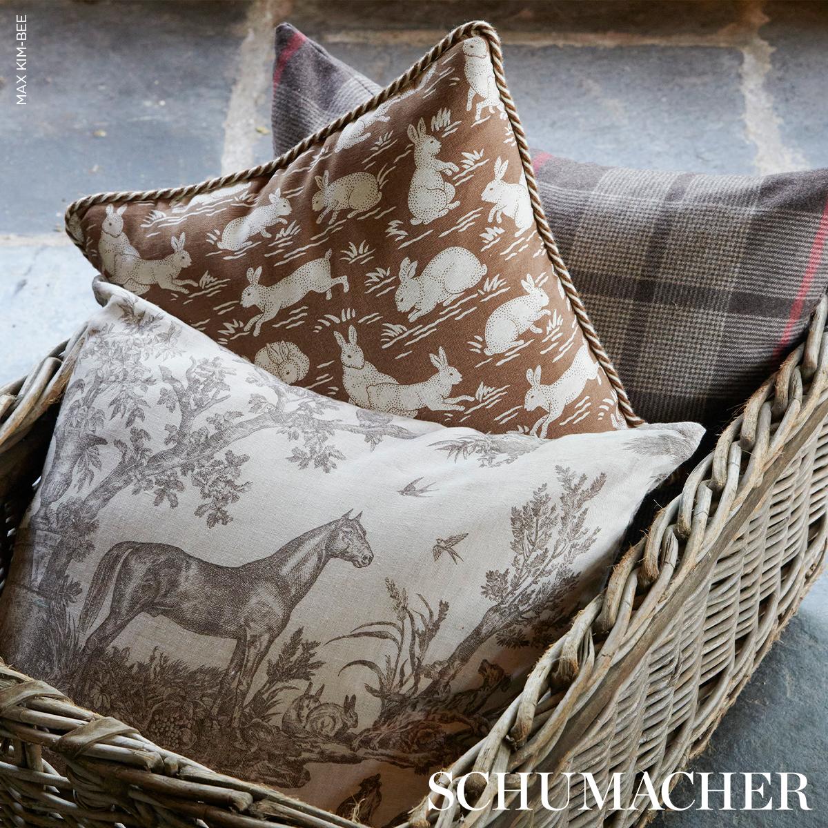 Montana Wool Plaid - Java Fabrics | Schumacher