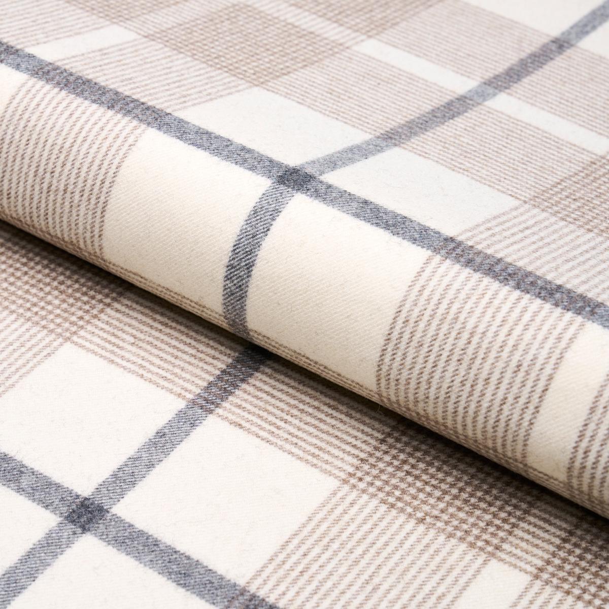 Montana Wool Plaid - Neutral Fabrics | Schumacher