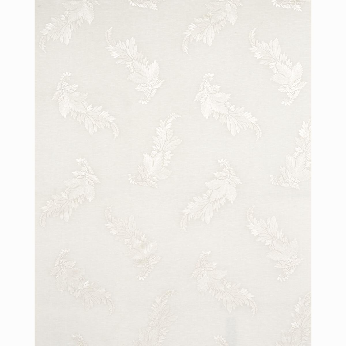 Contessa Embroidered Sheer - Ivory Fabrics | Schumacher