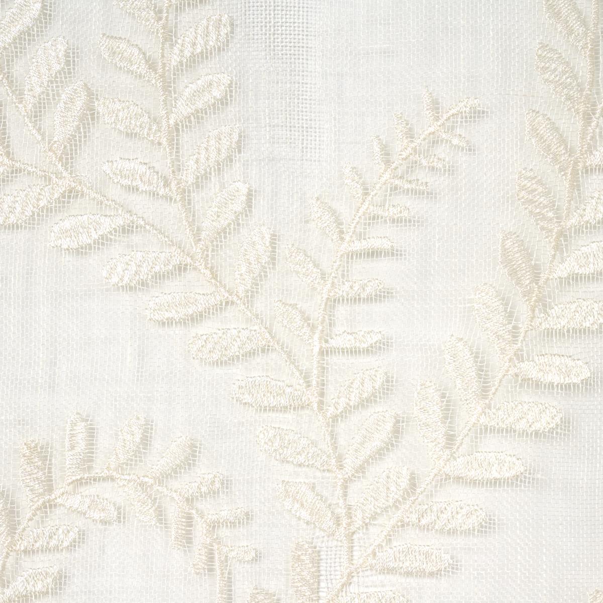 Boboli Embroidered Sheer - Ivory Fabrics | Schumacher
