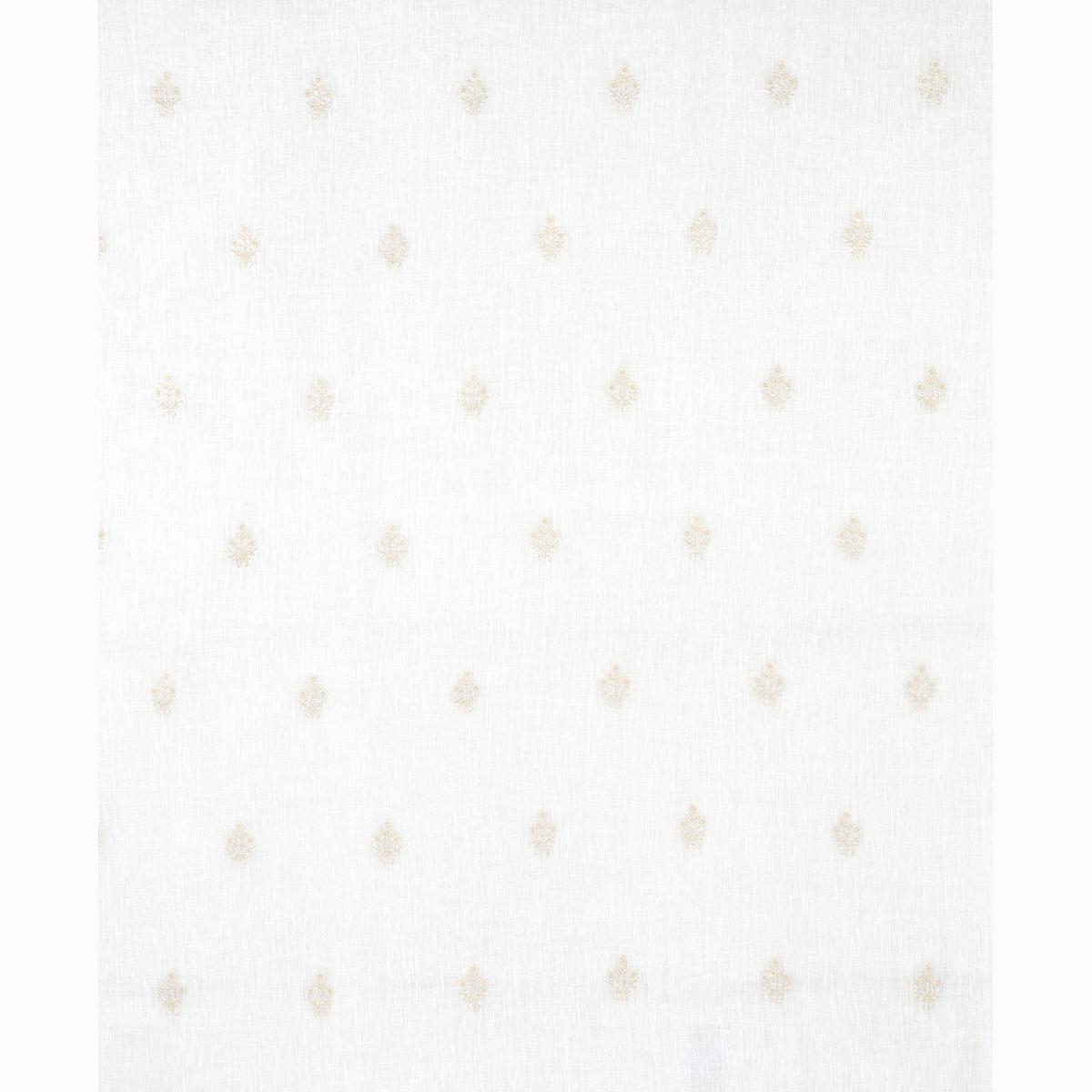 Maria Embroidery - Ivory Fabrics | Schumacher