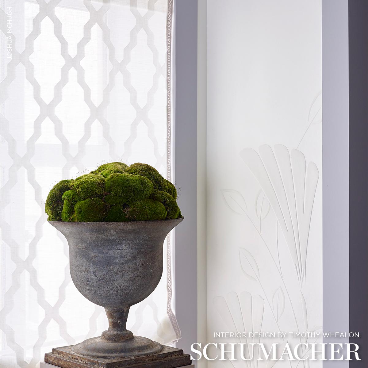 Puccini Sheer - Ivory Fabrics