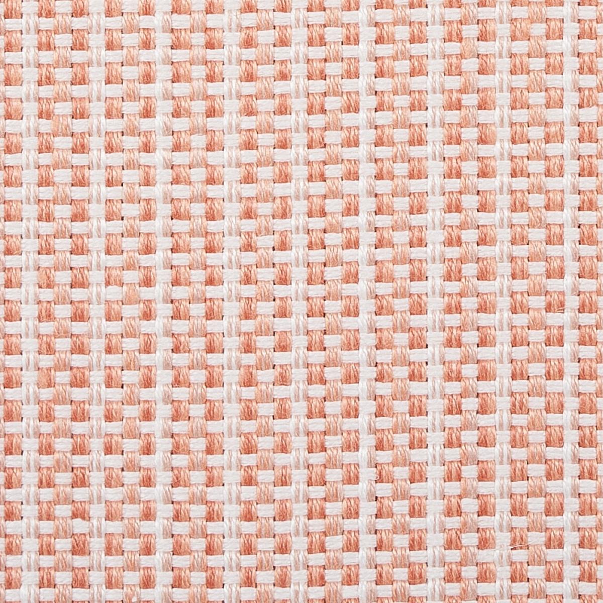 Rustic Basketweave - Coral Fabrics | Schumacher