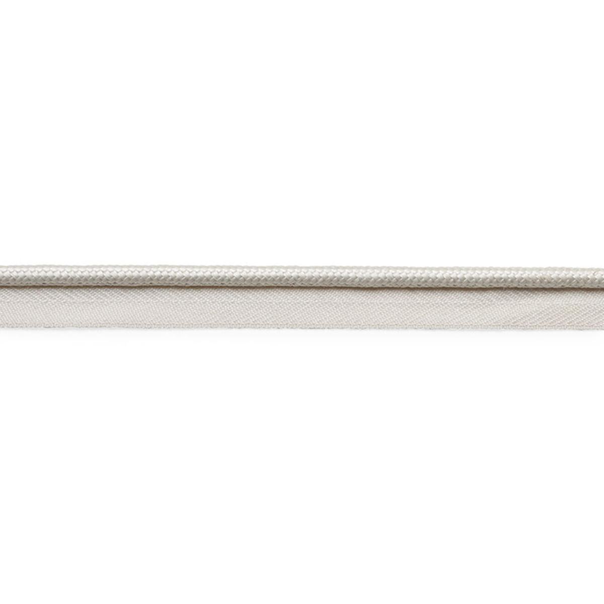 Gustave Silk Lip Cord Medium - Ivory Trims | Schumacher