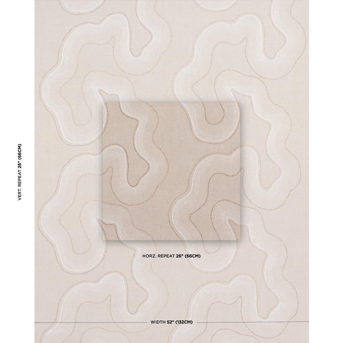 Topo Beaded Sheer - Natural Fabrics