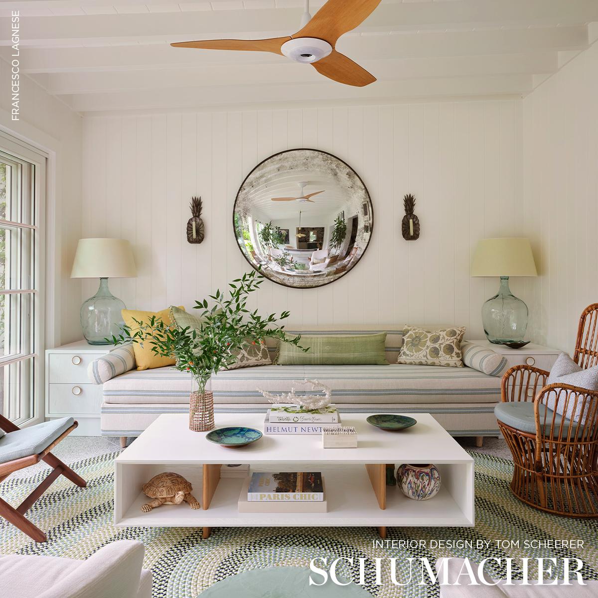 Garden Stripe Indoor/Outdoor - Meadow Fabrics | Schumacher