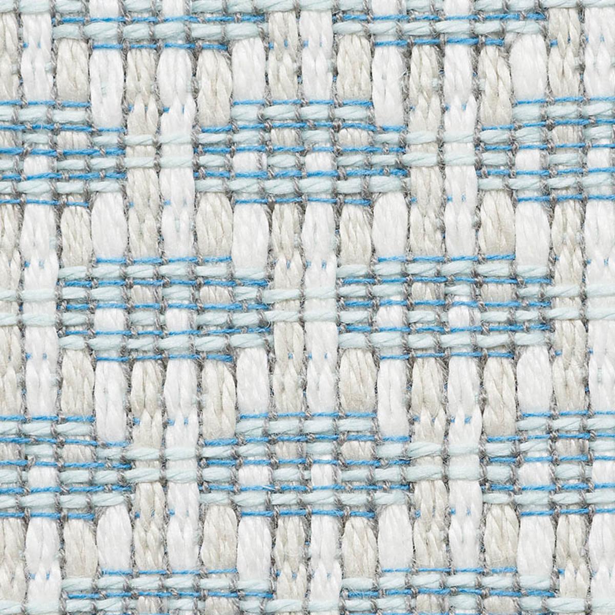 Hickox Indoor/Outdoor - Sky Fabrics | Schumacher