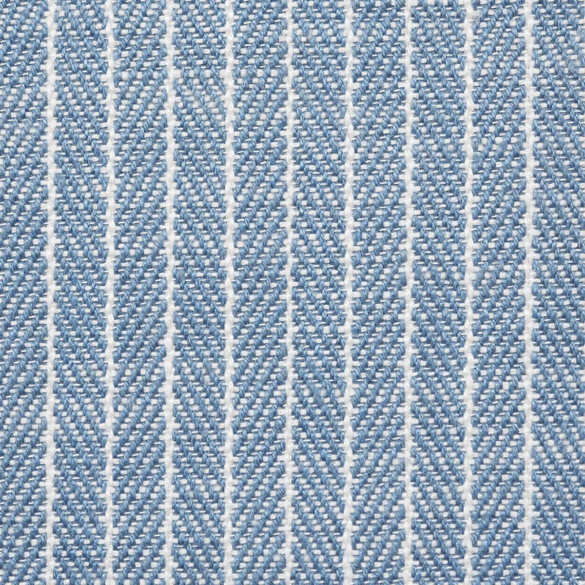 Garter Stripe Indoor/Outdoor - Sky Fabrics | Schumacher