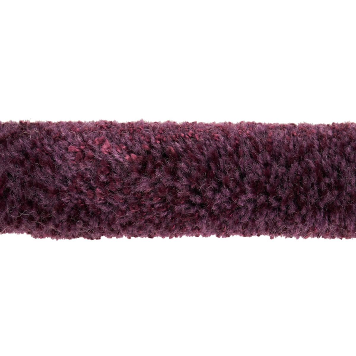 Tuft Braid Tape - Aubergine Trims | Schumacher