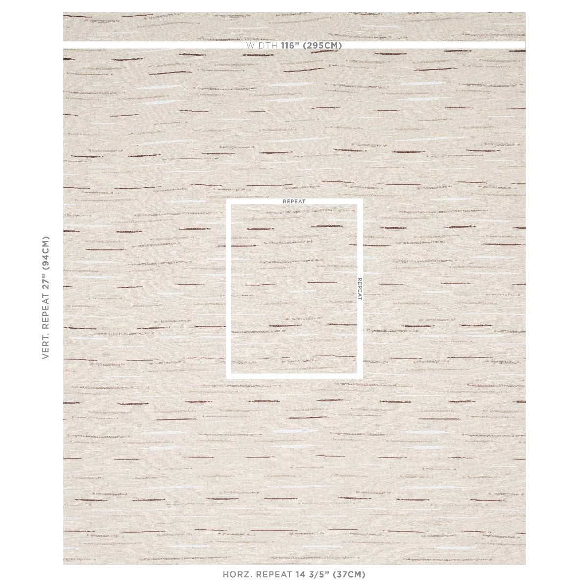 Leland Stripe - Neutral Fabrics | Schumacher
