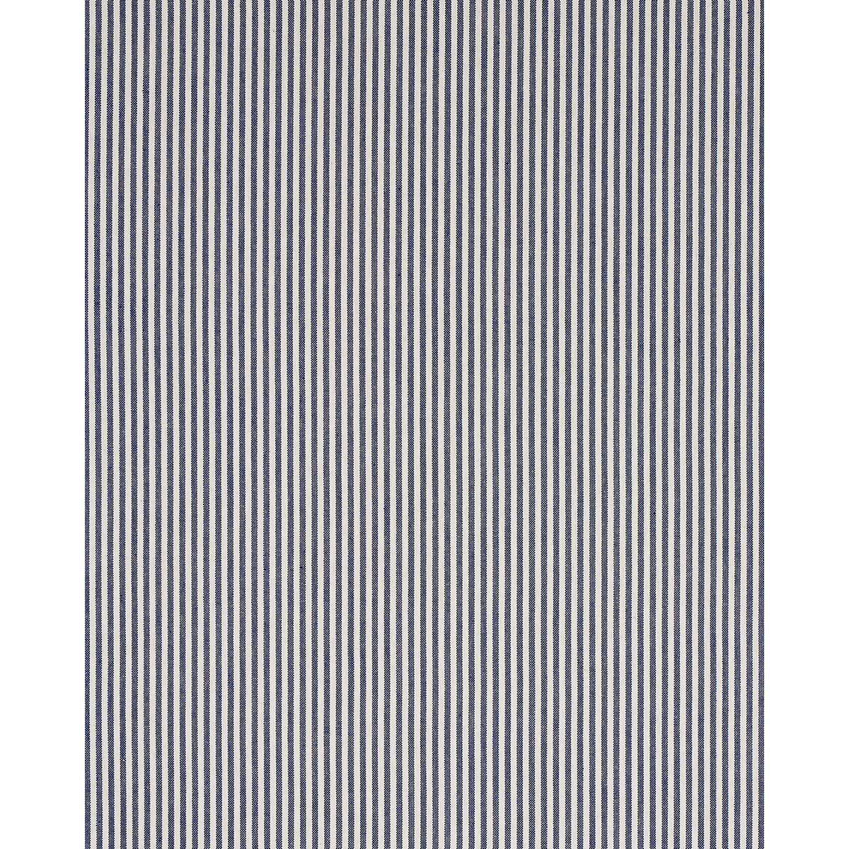 Lilly Stripe High Performance Linen - Navy & Ivory Fabrics