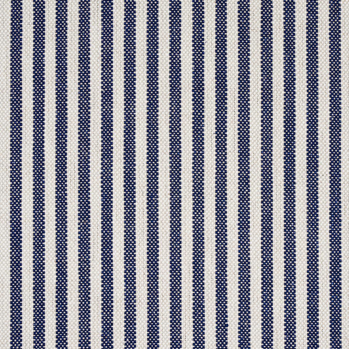 Lilly Stripe High Performance Linen - Navy & Ivory Fabrics