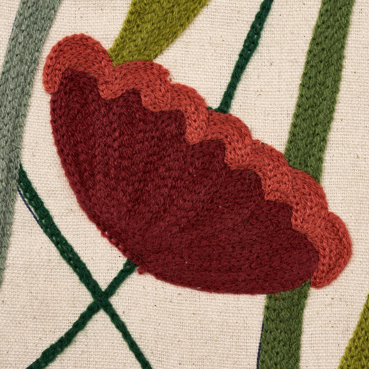 Deco Flower Embroidery - Multi Fabrics