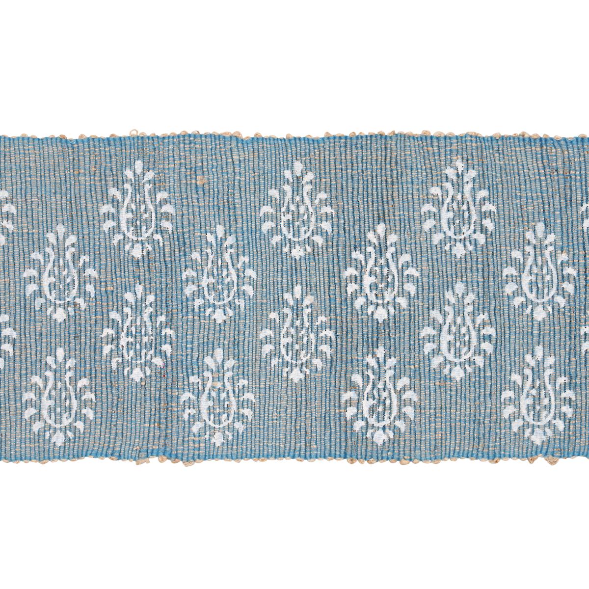Leila Hand Block Matka Tape - Chambray Trims | Schumacher