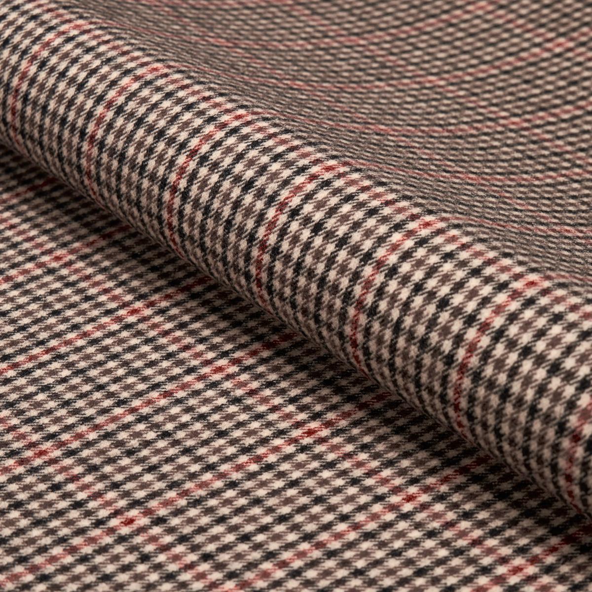 Aldridge Wool Houndstooth - Brown Fabrics