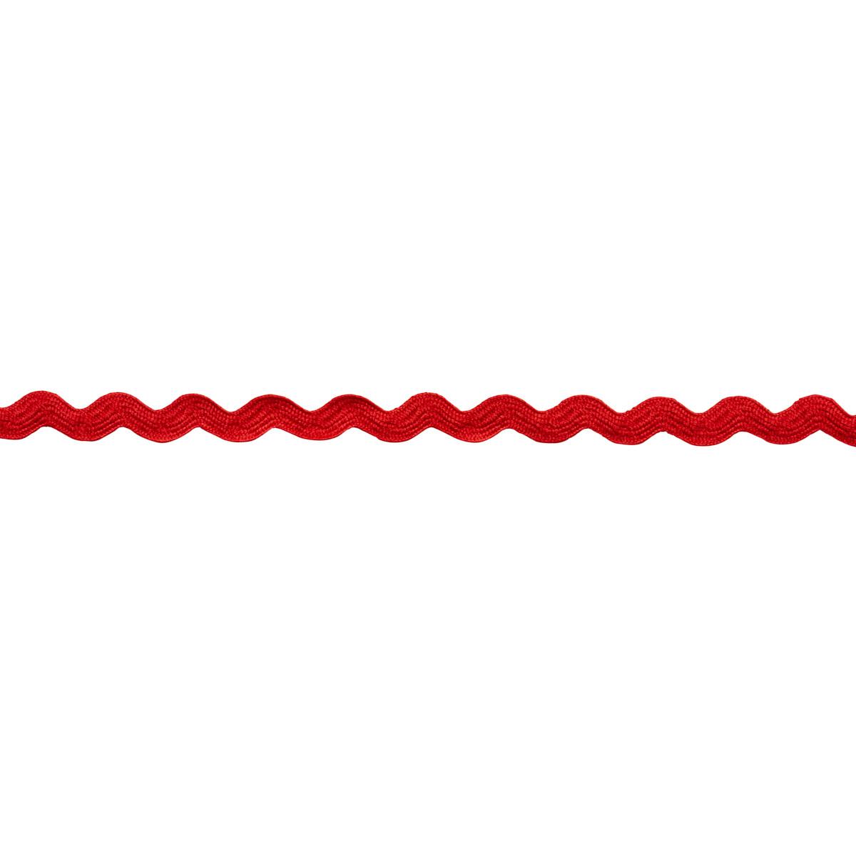 Ric Rac Tape Medium - Rosso Trims | Schumacher