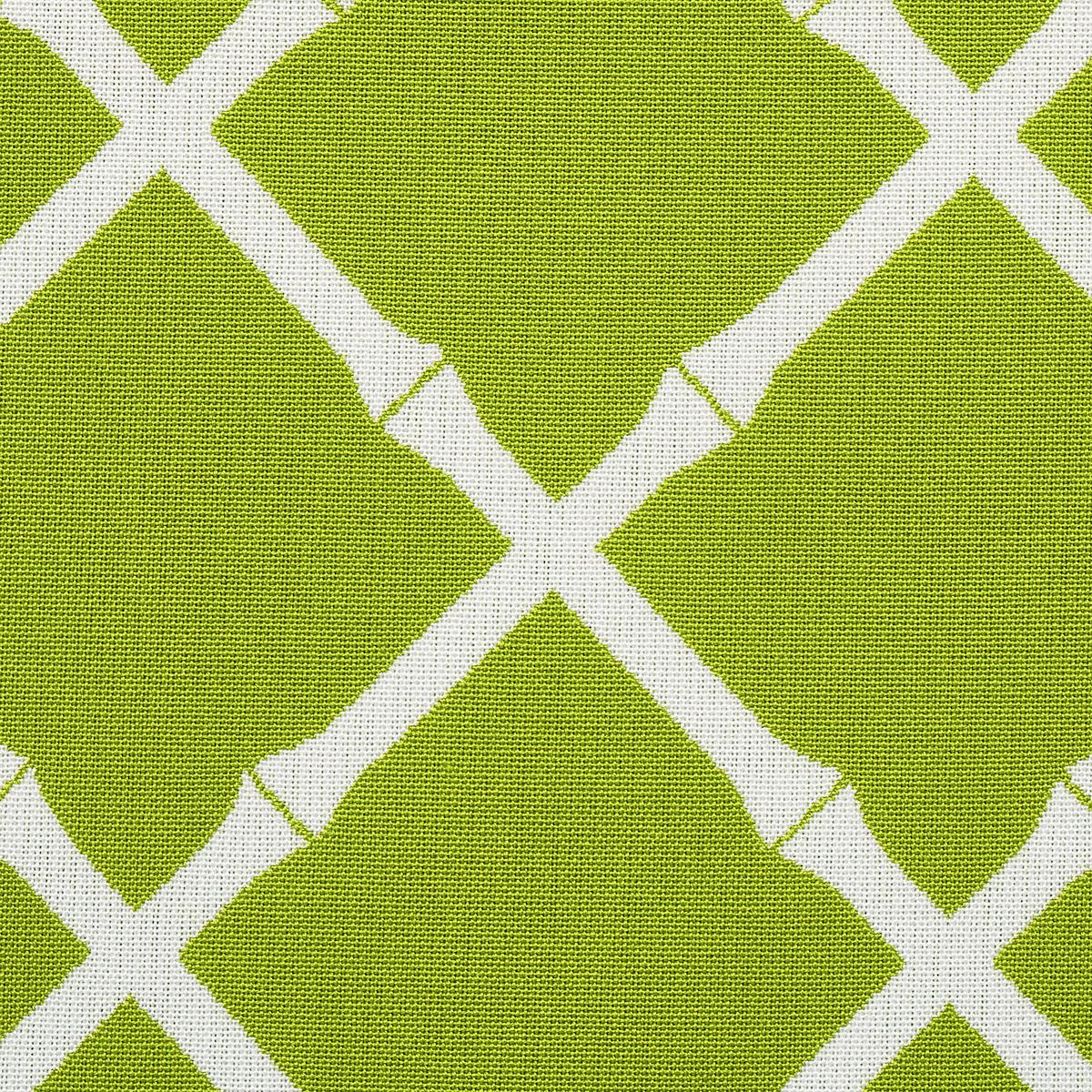 Bamboo Trellis Indoor/Outdoor - Leaf Fabrics | Schumacher
