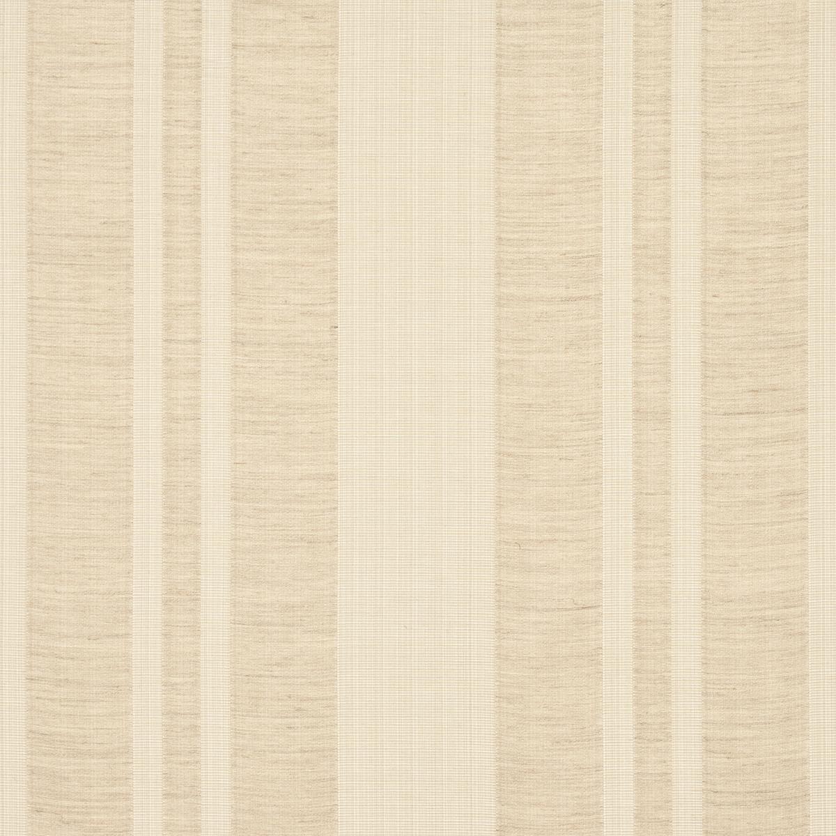 Simon Wool Linen Stripe - Natural Fabrics | Schumacher