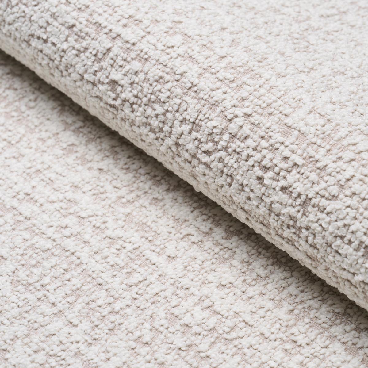 Zuzu Indoor/Outdoor - White On Natural Fabrics | Schumacher