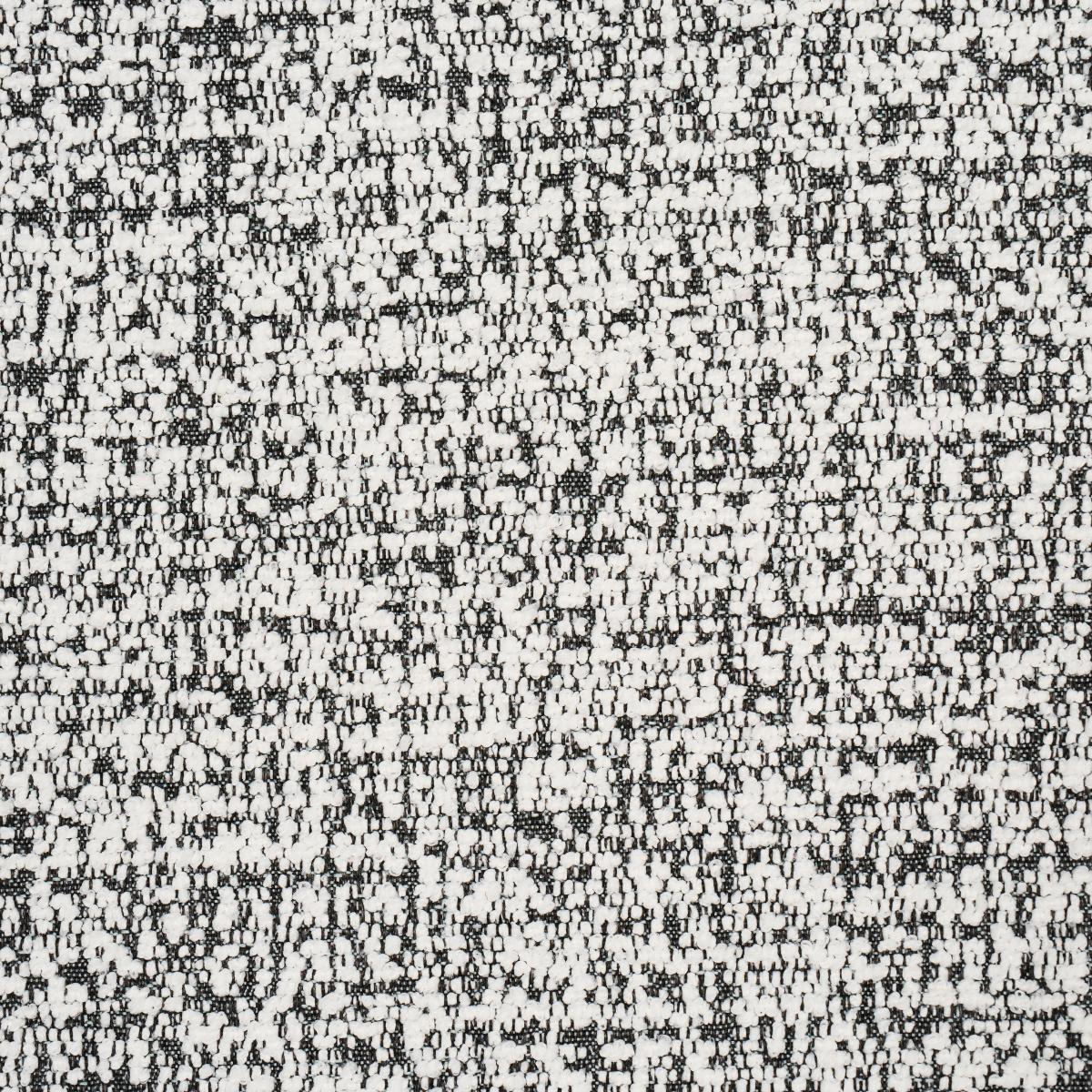 Zuzu Indoor/Outdoor - White On Black Fabrics | Schumacher