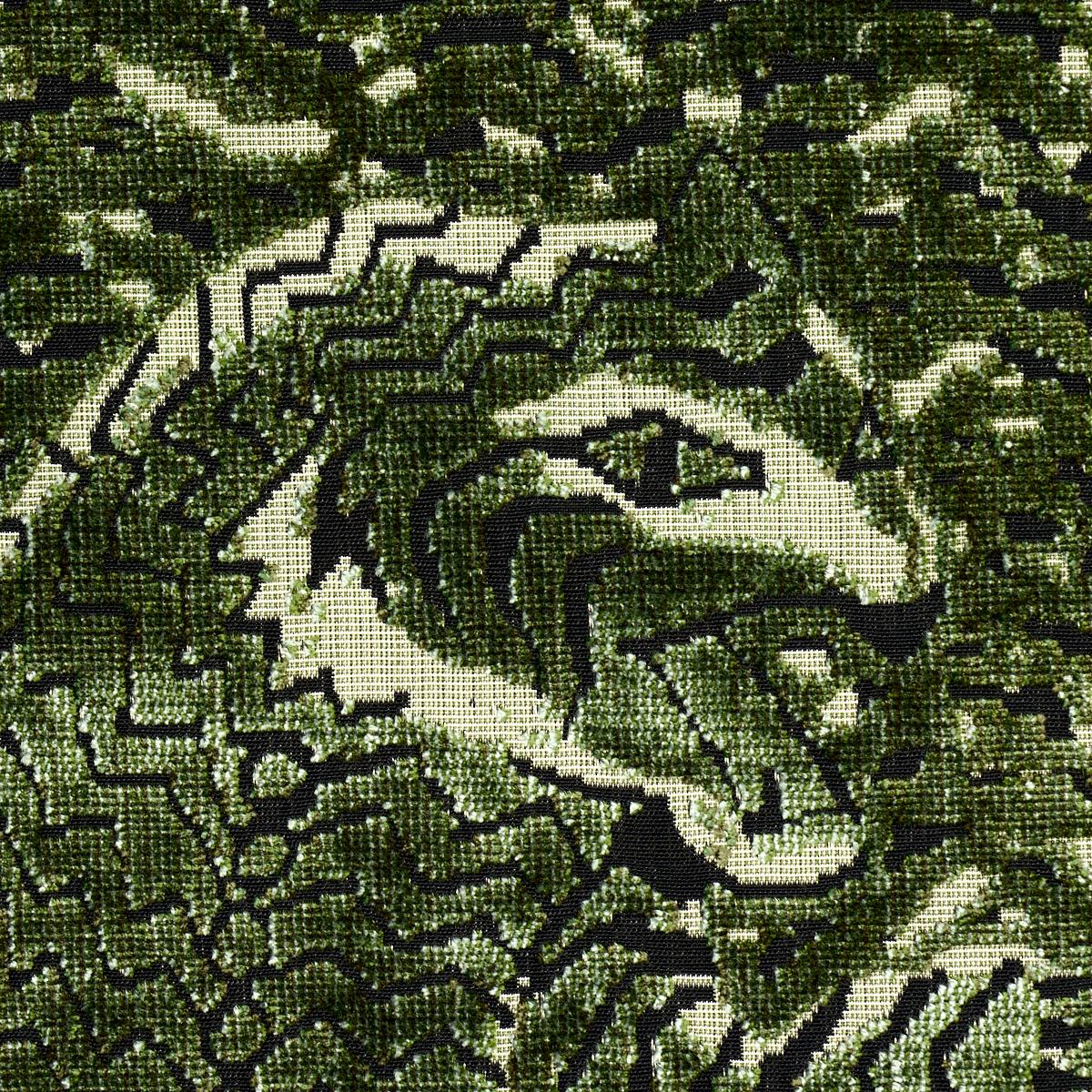 【美品・美虎杢】Roman Teller Mala 1998年　ドイツ製　4/4 Tigress Velvet - Malachite Fabrics | Schumacher