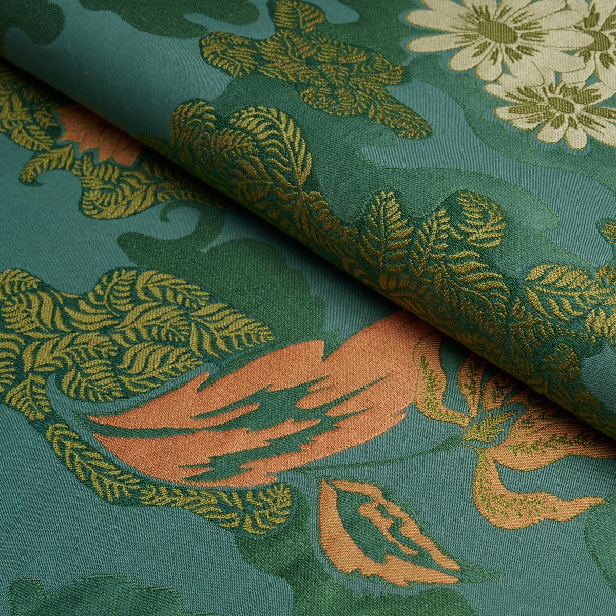 Lian Dream - Turquoise Fabrics | Schumacher
