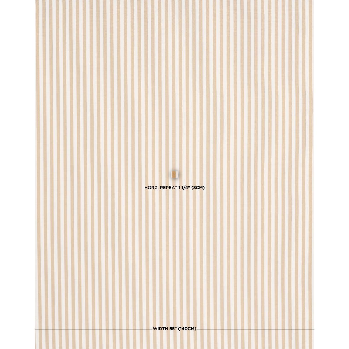 Hanson Indoor/Outdoor Stripe Narrow - Marigold Fabrics | Schumacher