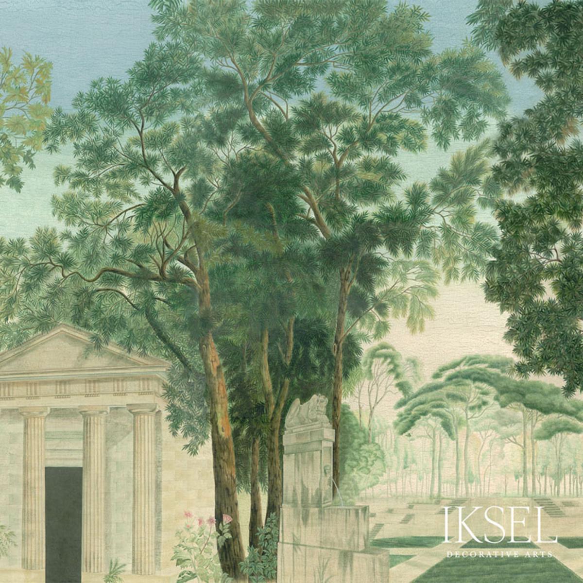 Italian Panoramic - Multicolor Wallpapers | Schumacher