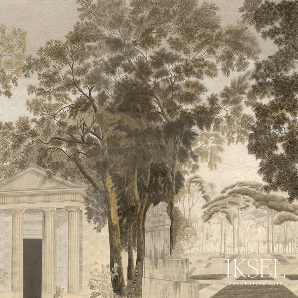 Italian Panoramic - Sepia Tones Wallpapers | Schumacher