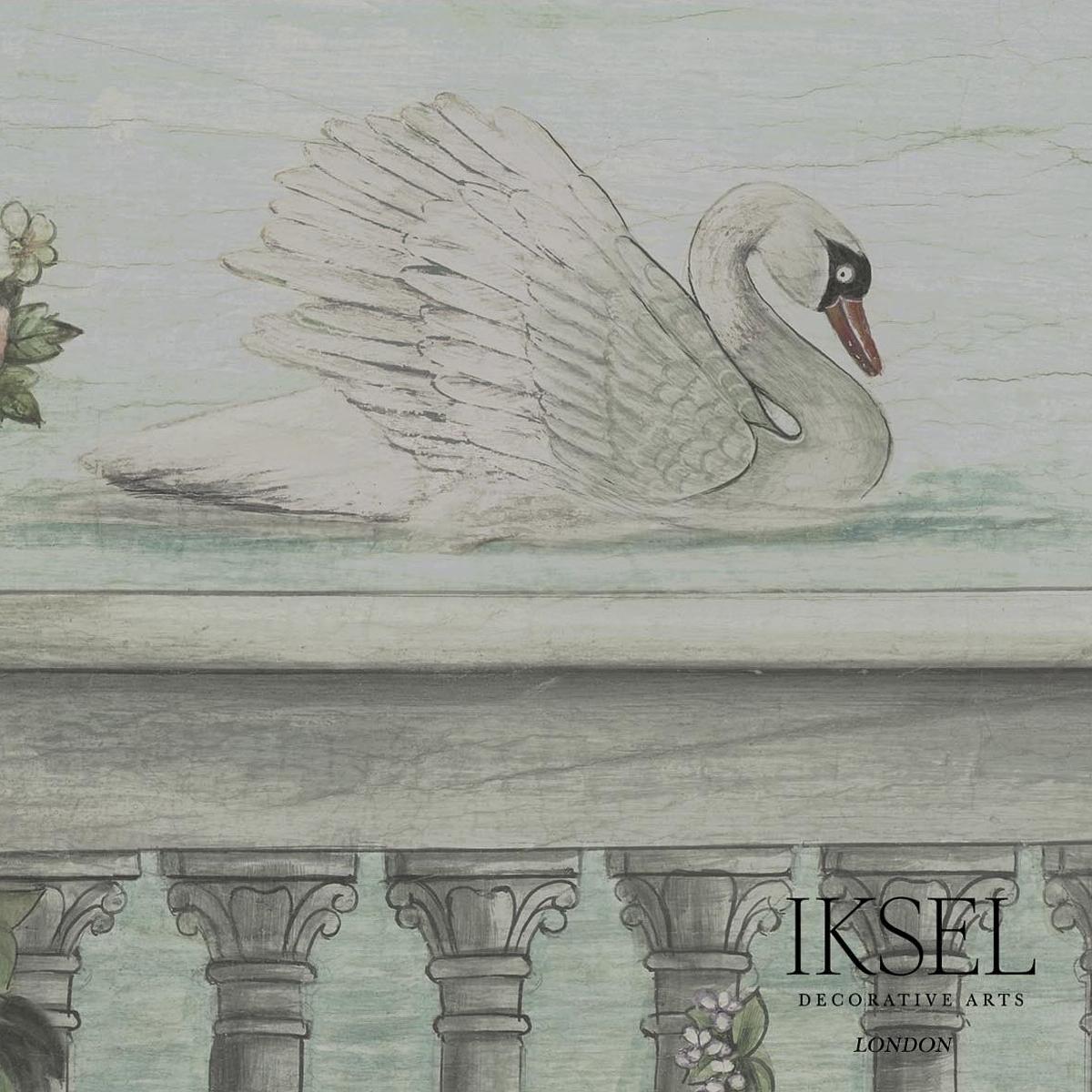 Swan Lake - Multicolor Wallpapers | Schumacher