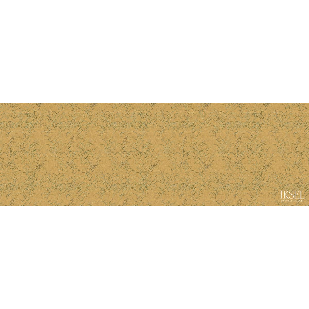 Japanese Grass - Crackled Gold Wallpapers | Schumacher