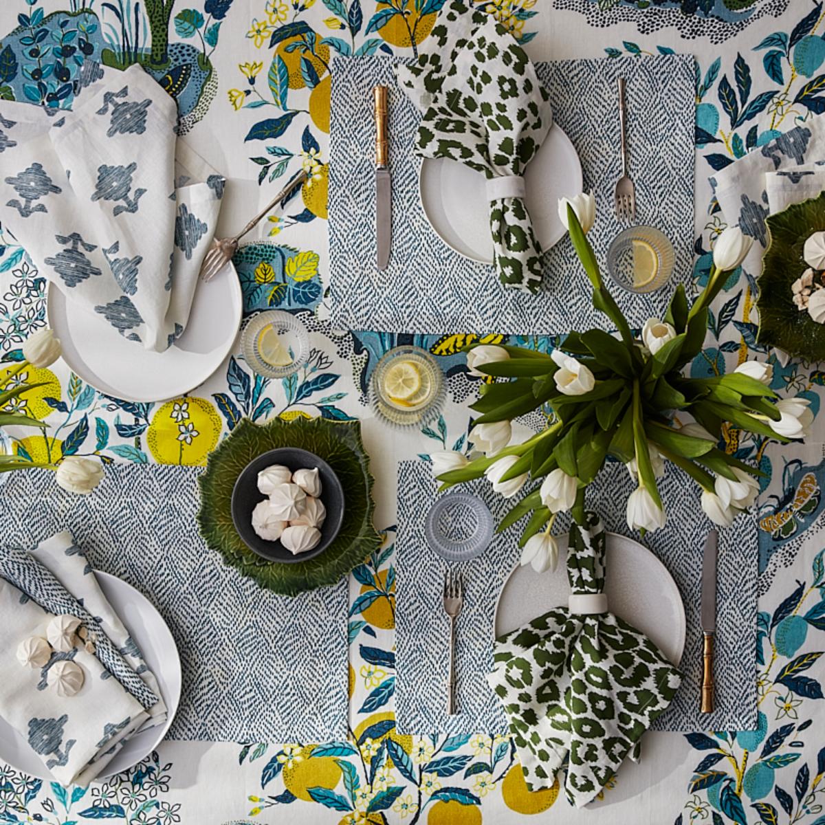 Citrus Garden Tablecloth - Pool Pillows & Accessories