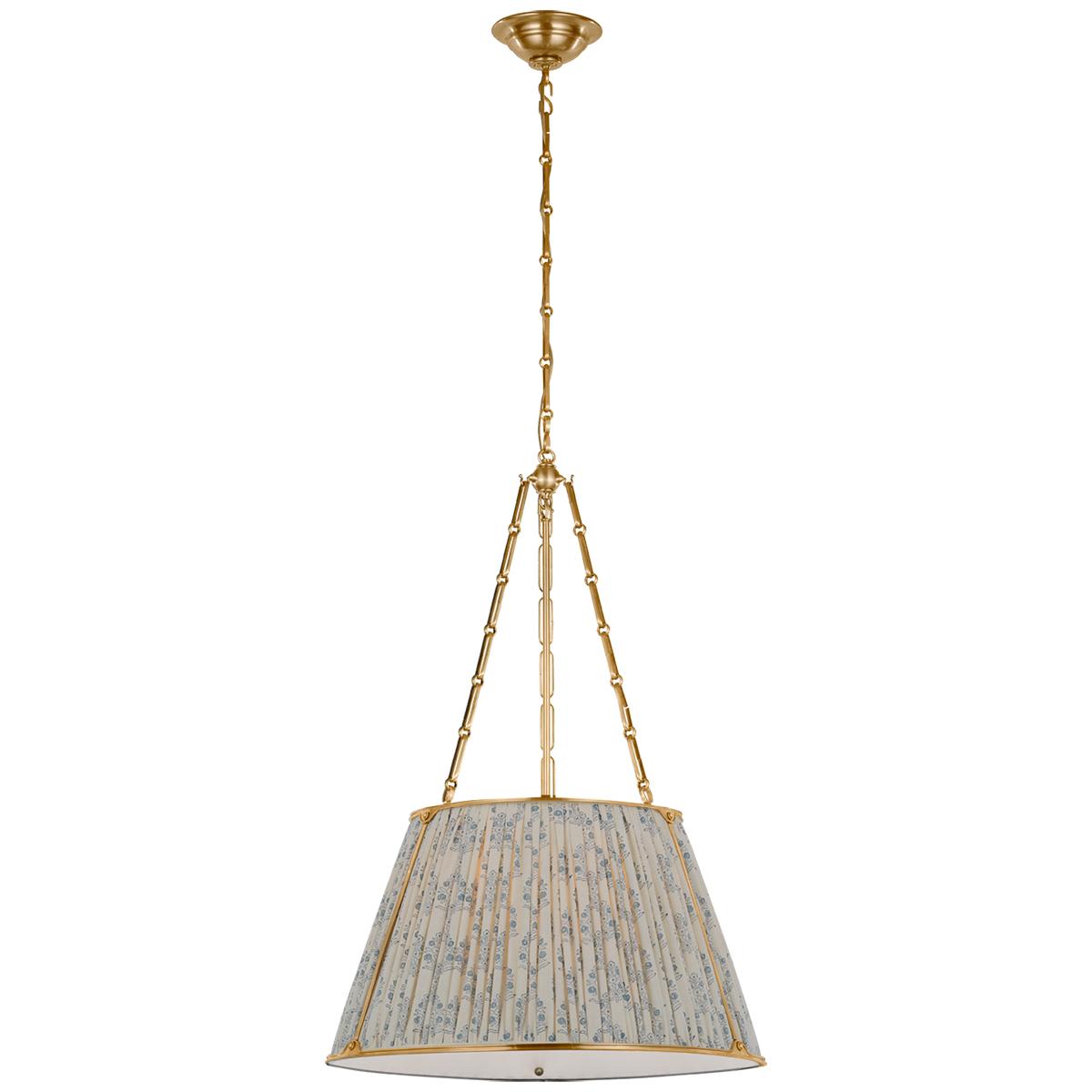Allister Hanging Shade, Brass - Aditi In Blue Pillows