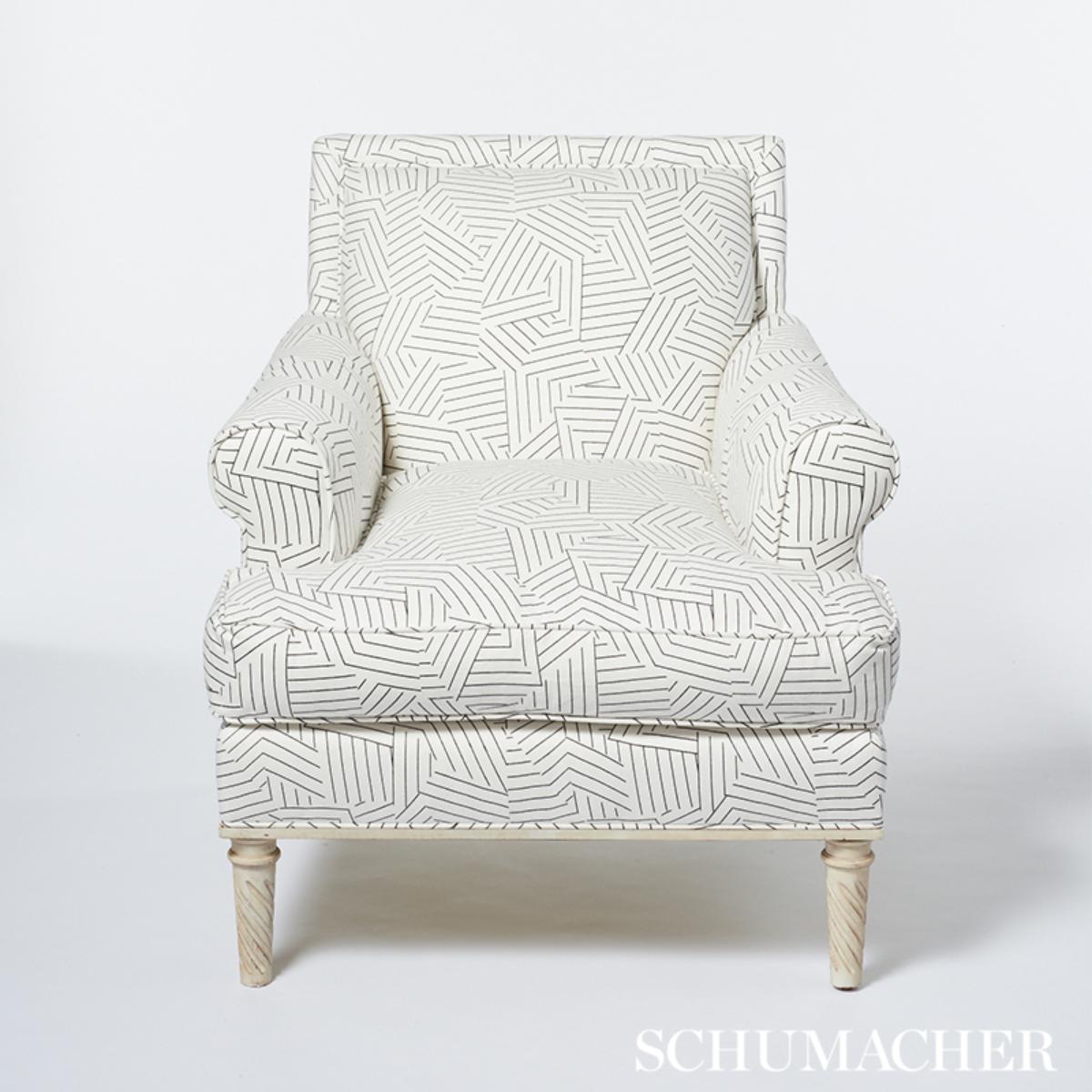 Jansen Sock Arm Chair Antiques & Furniture | Schumacher